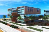 Monterey building exterior rendering